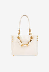 Balmain Small 1945 Calfskin Tote Bag FN1FD871 LTFL-0DA
