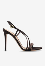 Gianvito Rossi Larisse 105 Strappy Satin Sandals