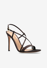 Gianvito Rossi Larisse 105 Strappy Satin Sandals