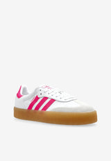 Sambae Leather Low-Top Sneakers