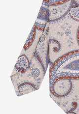 Paisley Print Tie