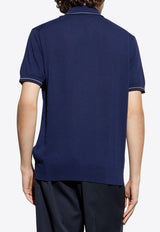 Logo Embroidered Polo T-shirt