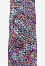 Paisley Pattern Silk Tie