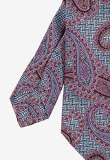 Paisley Pattern Silk Tie