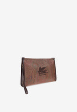 Large Paisley Jacquard Pouch Bag