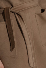 Lilia Belted Cashmere Coat