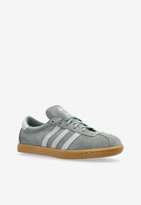 Tobacco Suede Low-Top Sneakers
