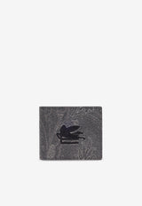 Paisley Jacquard Pegaso Wallet