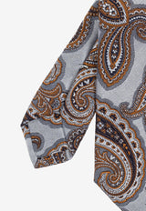 Etro Paisley Print Silk Tie Multicolor MASA0001 AQ224-S9830