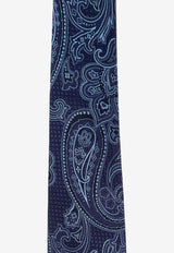 Paisley Jacquard Silk Tie