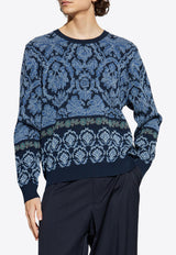 Paisley Jacquard Sweater