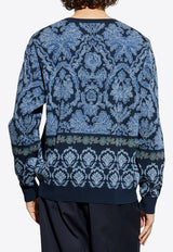 Paisley Jacquard Sweater