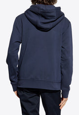 Pegaso Embroidered Zip-Up Sweatshirt