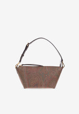 Paisley Jacquard Shoulder Bag
