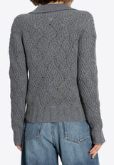 Cable-Knit Cashmere Sweater