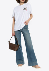Embroidered Pegaso T-shirt