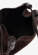 Etro Mini Libra Suede Crossbody Bag Brown WP1D0041 AP343-M0406