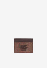 Etro Pegaso-Embroidered Cardholder