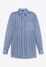 Etro Stripe Long-Sleeved Printed Shirt