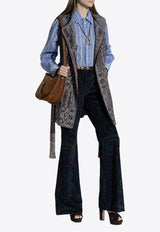 Etro Stripe Long-Sleeved Printed Shirt