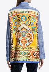 Etro Stripe Long-Sleeved Printed Shirt