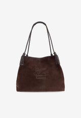 Etro Suede shoulder bag Brown WP1D0038 AP343-M0406