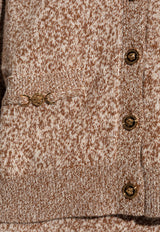 Versace Decorative Appliqués Cardigan