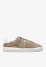 Versace Greca Suede Sneakers