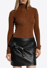Versace Turtleneck Long-Sleeved Sweater