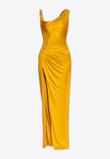 Versace Medusa '95 Draped Maxi Dress
