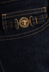Versace Medusa Slim-Leg Jeans