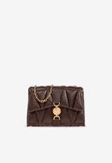 Versace Kleio Quilted Leather Shoulder Bag