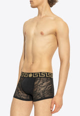Versace Greca Waistband Lace Boxers