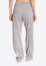 Versace Logo Embossed Track Pants