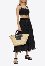 Zimmermann Rhiannon Broderie Anglaise Midi Skirt