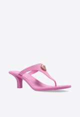 Versace Alia 55 Thong Sandals