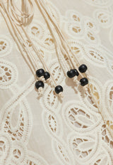 Zimmermann Rhiannon Broderie Anglaise Midi Skirt