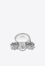 Versace Gianni Ribbon Ring
