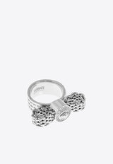 Versace Gianni Ribbon Ring