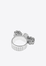 Versace Gianni Ribbon Ring