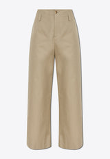 Alexander McQueen Straight-Leg Chino Pants