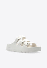 Birkenstock X Papillio Florida Flex Flatform Sandals Cream 1029770 0-EGGSHELL