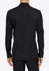 Alexander Mcqueen Harness Long-Sleeved Shirt 828259 QNAAX-1000