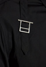 Alexander Mcqueen Harness Long-Sleeved Shirt 828259 QNAAX-1000