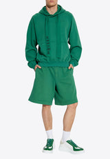 Alexander McQueen Embroidered Logo Track Shorts