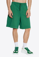 Alexander McQueen Embroidered Logo Track Shorts