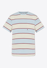 Alexander McQueen Skull Striped T-shirt