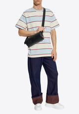 Alexander McQueen Skull Striped T-shirt