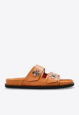 Tory Burch Turnlock Leather Sandals