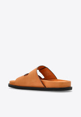 Tory Burch Turnlock Leather Sandals